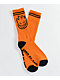 Spitfire Bighead Orange & Black Crew Socks - Thumbnail image 1 of 2