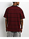 Spitfire Bighead Stripe Red Knit T-Shirt - Thumbnail image 2 of 4