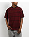 Spitfire Bighead Stripe Red Knit T-Shirt - Thumbnail image 1 of 4