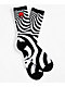 Spitfire Bighead Swirl Black & White Crew Socks - Thumbnail image 1 of 2