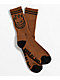 Spitfire Bighead Tan & Black Crew Socks - Thumbnail image 1 of 2