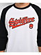 Spitfire Bighead White & Black Raglan T-Shirt - Thumbnail image 3 of 3