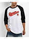 Spitfire Bighead White & Black Raglan T-Shirt - Thumbnail image 1 of 3