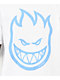 Spitfire Bighead White & Light Blue T-Shirt - Thumbnail image 2 of 2