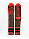 Spitfire Classic '87 Bighead Brown & Red Crew Socks - Thumbnail image 3 of 3