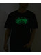 Spitfire Deathmask Glow In The Dark Black T-Shirt - Thumbnail image 2 of 4