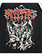Spitfire Demon Black & White Three Quarter Sleeve T-Shirt - Thumbnail image 3 of 4