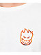 Spitfire Flamed Fill Swirl White T-Shirt - Thumbnail image 3 of 3