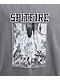 Spitfire Inferno Grey Long Sleeve T-Shirt - Thumbnail image 3 of 5