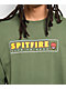 Spitfire Live To Burn Long Sleeve Army Green T-Shirt - Thumbnail image 2 of 3