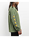 Spitfire Live To Burn Long Sleeve Army Green T-Shirt - Thumbnail image 3 of 3