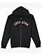 Spitfire Old E Embroidered Black Zip Hoodie - Thumbnail image 1 of 4