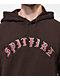 Spitfire Old English Brown Hoodie - Thumbnail image 3 of 3