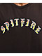 Spitfire Old English Fade Brown T-Shirt - Thumbnail image 2 of 2