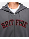 Spitfire Spitball Grey Zip Hoodie - Thumbnail image 3 of 4