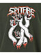 Spitfire Venom Dark Green T-Shirt - Thumbnail image 2 of 2