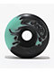 Spitfire x April Bighead Rose Formula Four Radial 56mm 99a Black & Turquoise Swirl Skateboard Wheels - Thumbnail image 3 of 3