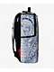 Sprayground Blue Ink Doodle White Backpack - Thumbnail image 3 of 7