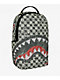 Sprayground Emote Checkered Green Backpack - Thumbnail image 7 of 11
