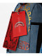 Sprayground Metallic Printed Denim Backpack - Thumbnail image 8 of 9