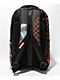Sprayground Money Bear Reveal DLX Black & Brown Checkered Backpack - Thumbnail image 3 of 5
