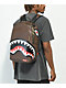 Sprayground Money Checkered Brown Backpack