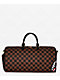 Sprayground Peeking Character Checker Duffle Bag - Thumbnail image 1 of 9