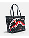 Sprayground Peeking Character Grey Tote Bag - Thumbnail image 3 of 5