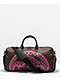 Sprayground Pink Drip Brown Checkered Duffle Bag  - Thumbnail image 4 of 7
