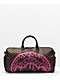 Sprayground Pink Drip Brown Checkered Duffle Bag  - Thumbnail image 1 of 7