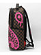 Sprayground Pink Drip DLX Brown Checkered Backpack - Thumbnail image 4 of 9