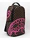 Sprayground Pink Drip DLX Brown Checkered Backpack - Thumbnail image 5 of 9