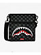 Sprayground Shark In Paris Bubbly Black Messenger Bag - Thumbnail image 1 of 5