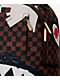 Sprayground Sharks In Paris Painted Brown Backpack - Thumbnail image 6 of 8