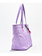 Sprayground Stitch Purple Canvas Tote Bag - Thumbnail image 4 of 7