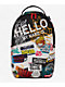 Sprayground Tagged Hello World V14 Backpack - Thumbnail image 1 of 7