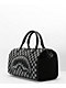 Sprayground Trinity Black & Grey Checker Mini Duffel Bag - Thumbnail image 4 of 7