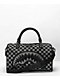 Sprayground Trinity Black & Grey Checker Mini Duffel Bag - Thumbnail image 1 of 7
