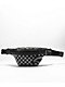 Sprayground Trinity Black & Silver Checkered Rhinestone Fanny Pack - Thumbnail image 1 of 4