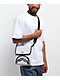 Sprayground White Stencil Shark Messenger Bag - Thumbnail image 2 of 5