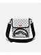 Sprayground White Stencil Shark Messenger Bag - Thumbnail image 1 of 4