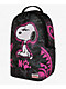 Sprayground X Peanuts Snoopy Pink Stencil Grey Camo Backpack - Thumbnail image 6 of 11