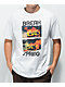 Spring Break Supercar White T-Shirt - Thumbnail image 1 of 2