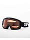 Spy Crusher Matte Black & Persimmon Snowboard Goggles - Thumbnail image 1 of 3