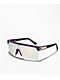 Spy Flynn 5050 Matte Purple Happy Bronze Platinum Mirror Sunglasses - Thumbnail image 1 of 2