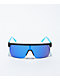 Spy Flynn 5050 Soft Matte Black & Blue Sunglasses - Thumbnail image 2 of 2