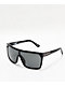 Spy Flynn Black Gloss, Matte Black, Grey-Green Happy Lens Sunglasses - Thumbnail image 1 of 2