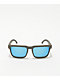 Spy Helm Soft Matte Dark Grey & Light Blue Polarized Sunglasses