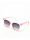 Square Light Pink Sunglasses - Thumbnail image 1 of 2