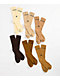 Stance Basic 6 Pack Natural Crew Socks - Thumbnail image 2 of 2